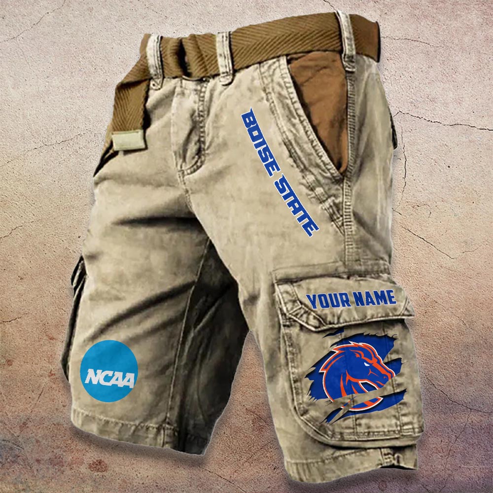 Sportswearmerch Boise State Broncos NCAA Denim Short For Fan