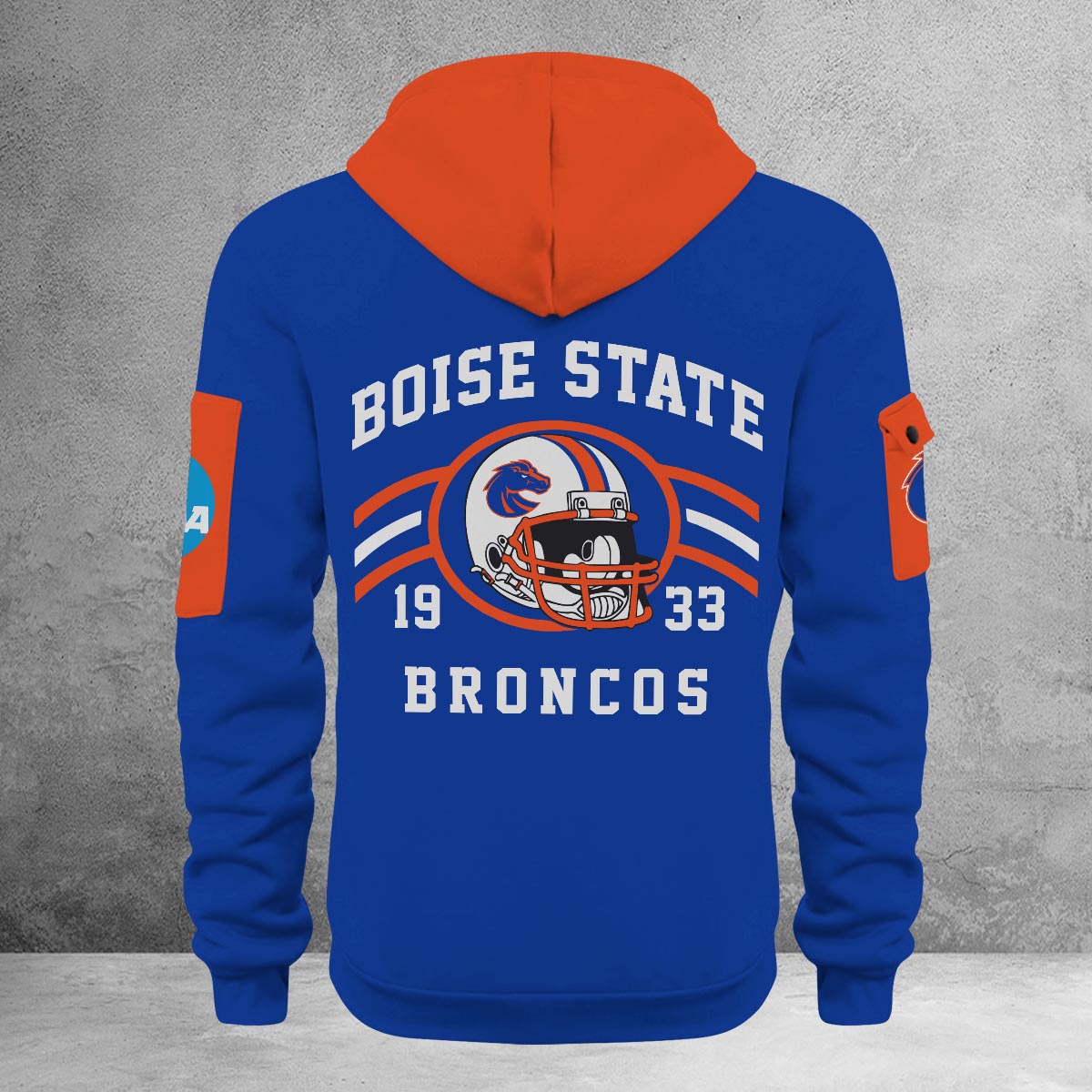 Sportswearmerch Boise State Broncos NCAA Half Zip Hoodie Personalized For Fan