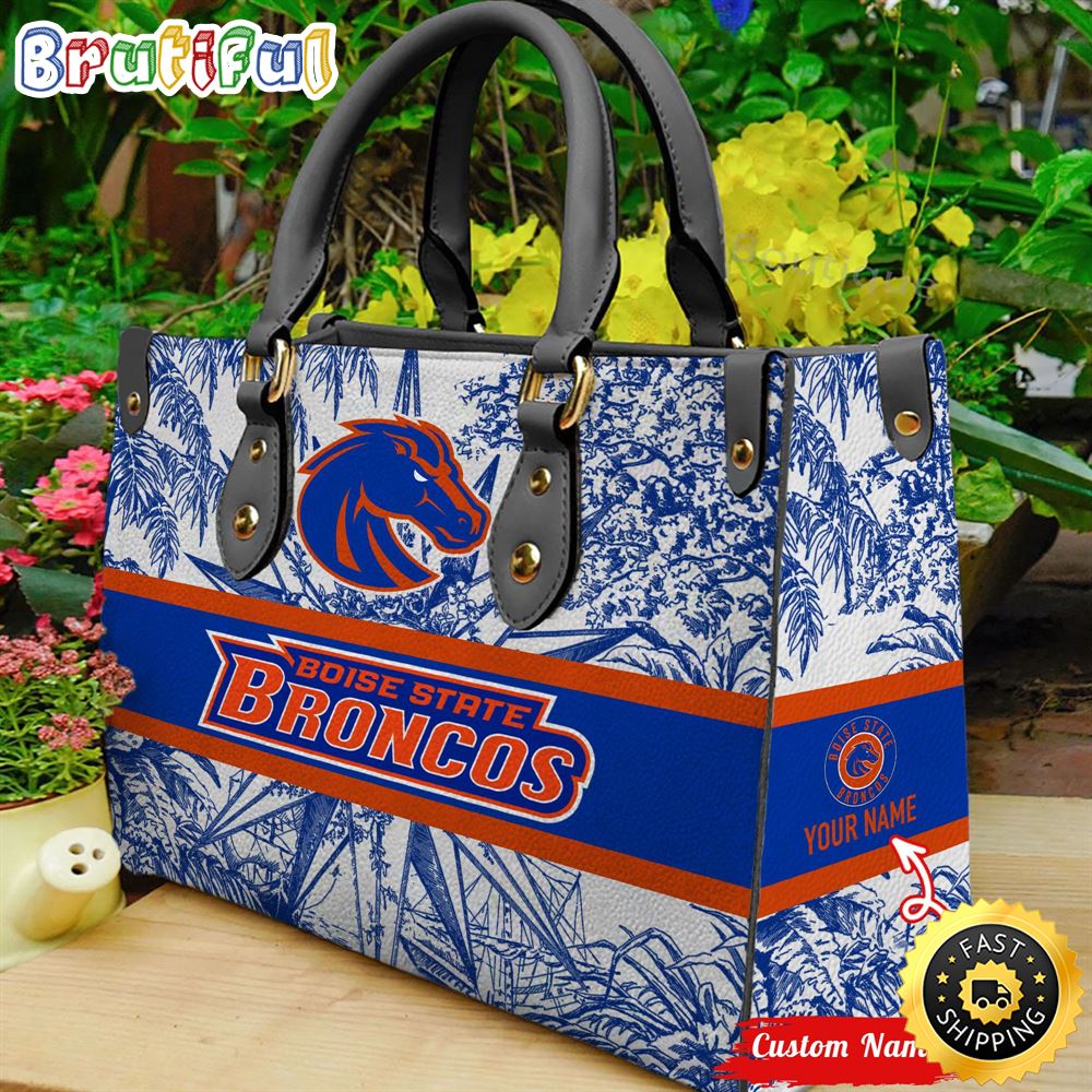 Sportswearmerch Boise State Broncos NCAA Leather HandBag For Fan