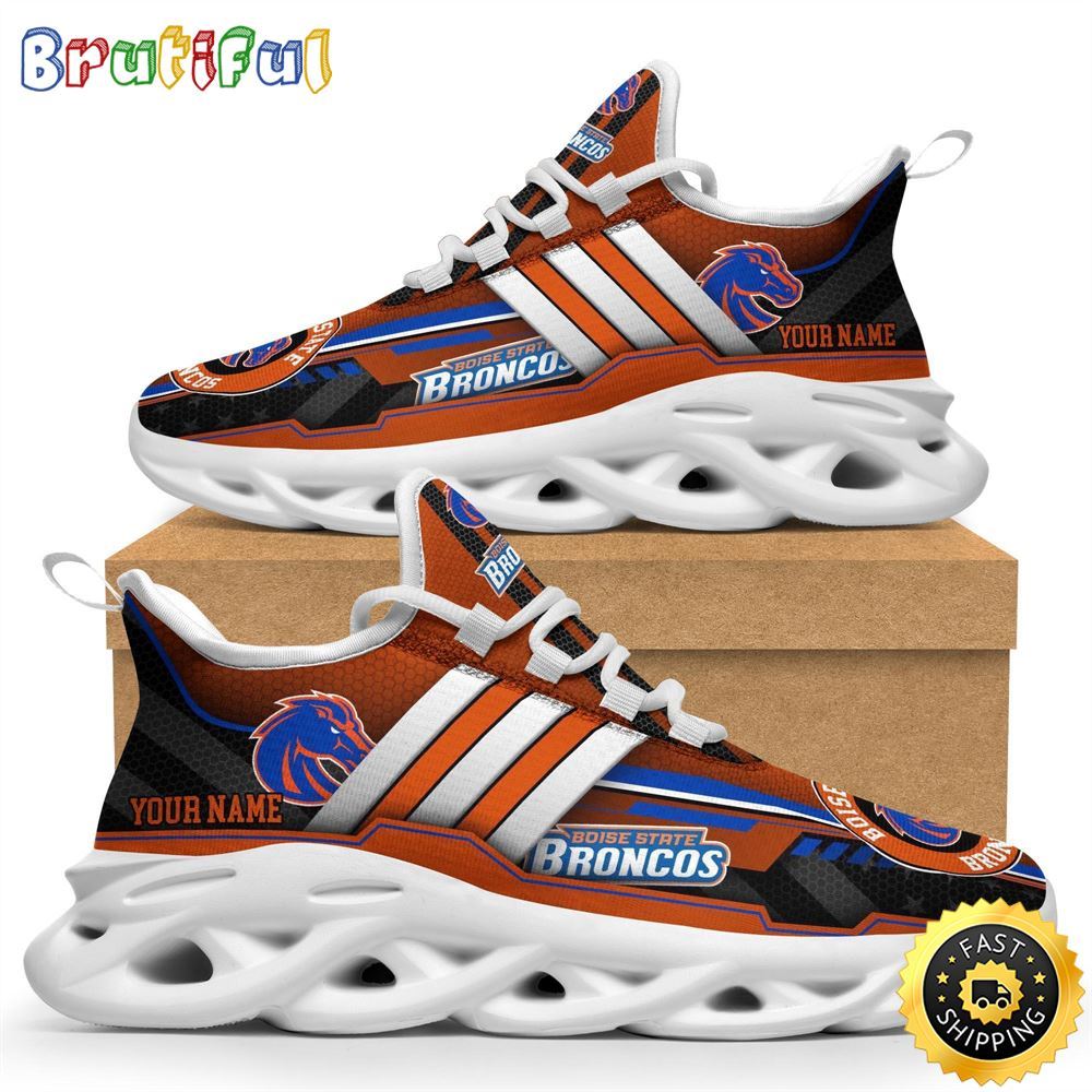 Sportswearmerch Boise State Broncos NCAA Max Soul Shoes Sneakers For Fan