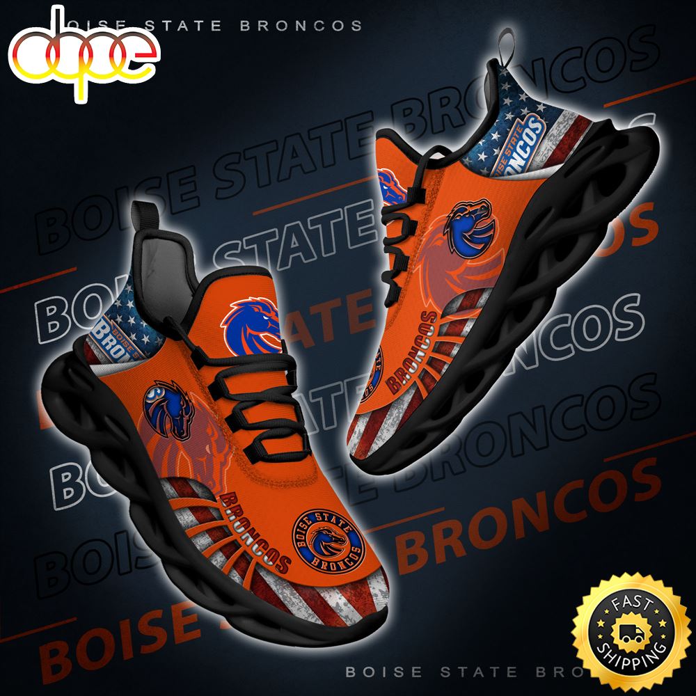 Sportswearmerch Boise State Broncos NCAA Max Soul Shoes Sneakers For Men And Women