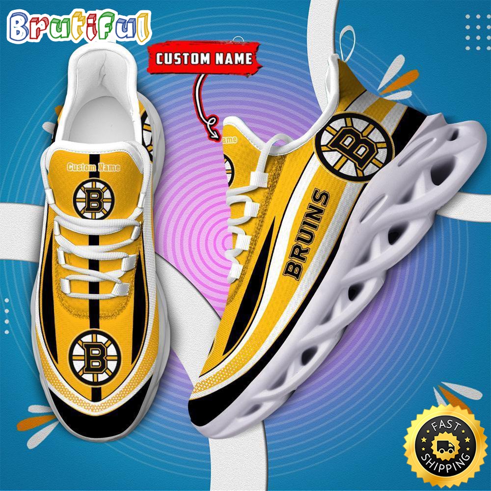 Sportswearmerch Boston Bruins NHL Clunky Max Soul Shoes For Fan