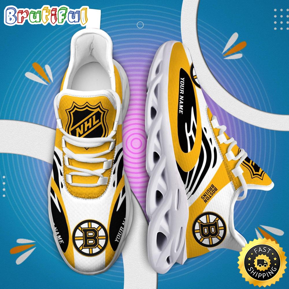 Sportswearmerch Boston Bruins NHL Max Soul Shoes For Fan
