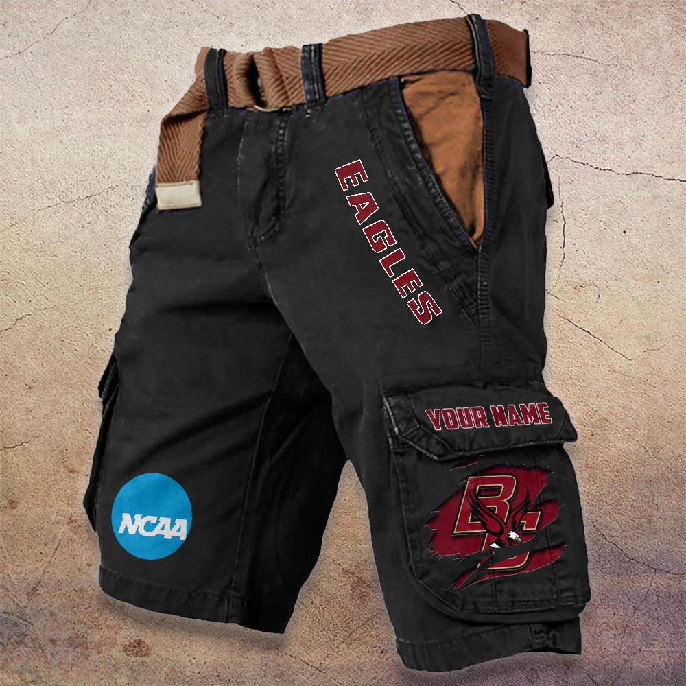 Sportswearmerch Boston College Eagles NCAA Denim Short For Fan