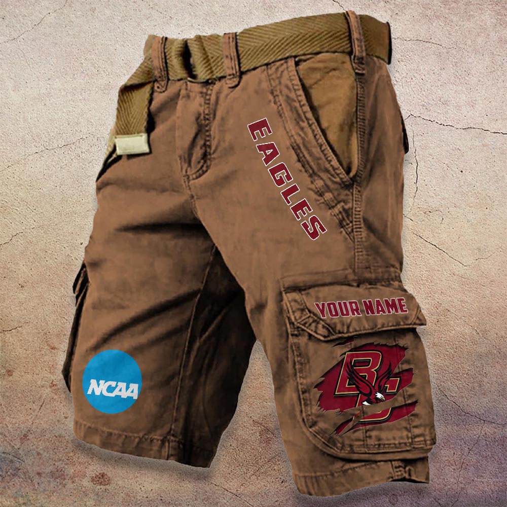 Sportswearmerch Boston College Eagles NCAA Denim Short For Fan