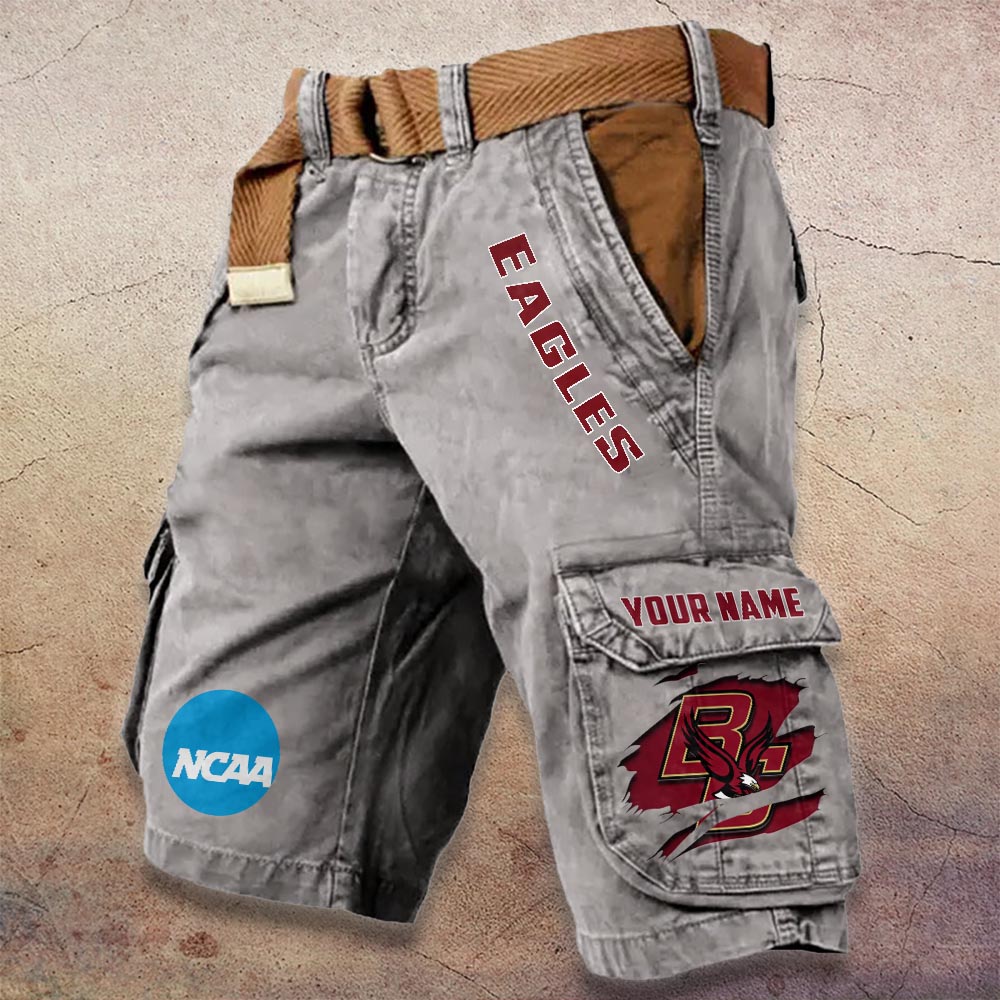 Sportswearmerch Boston College Eagles NCAA Denim Short For Fan