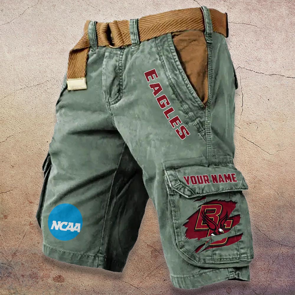 Sportswearmerch Boston College Eagles NCAA Denim Short For Fan