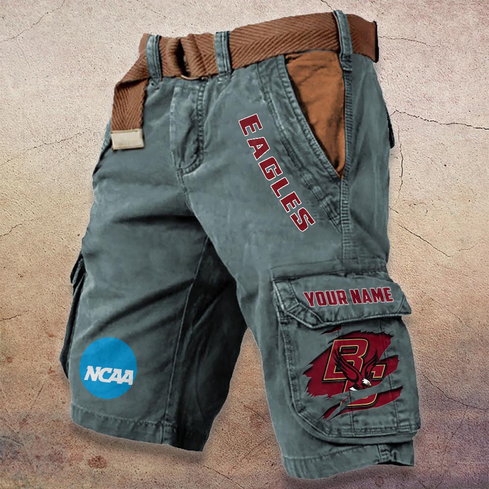 Sportswearmerch Boston College Eagles NCAA Denim Short For Fan