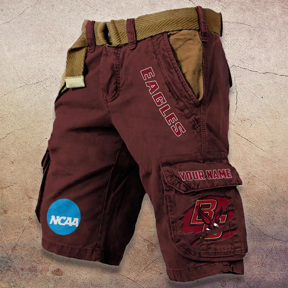 Sportswearmerch Boston College Eagles NCAA Denim Short For Fan