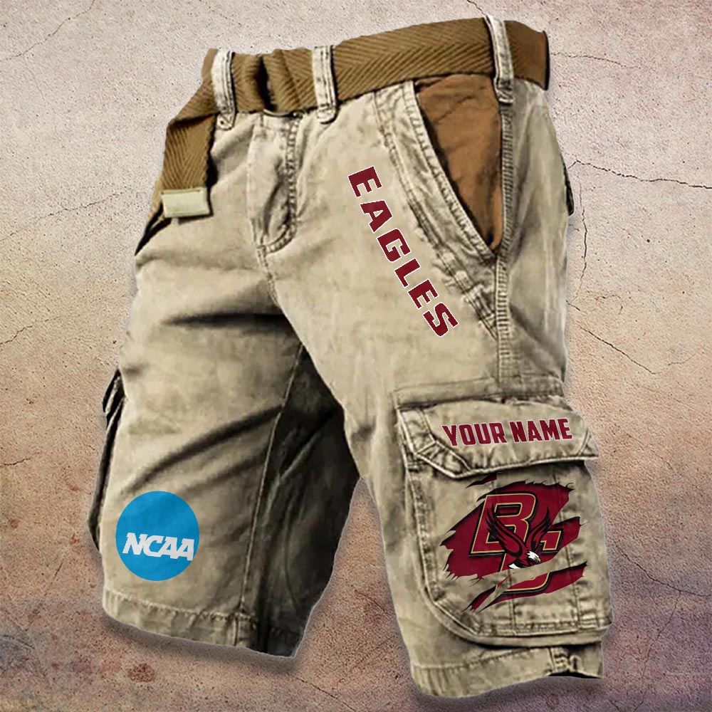Sportswearmerch Boston College Eagles NCAA Denim Short For Fan