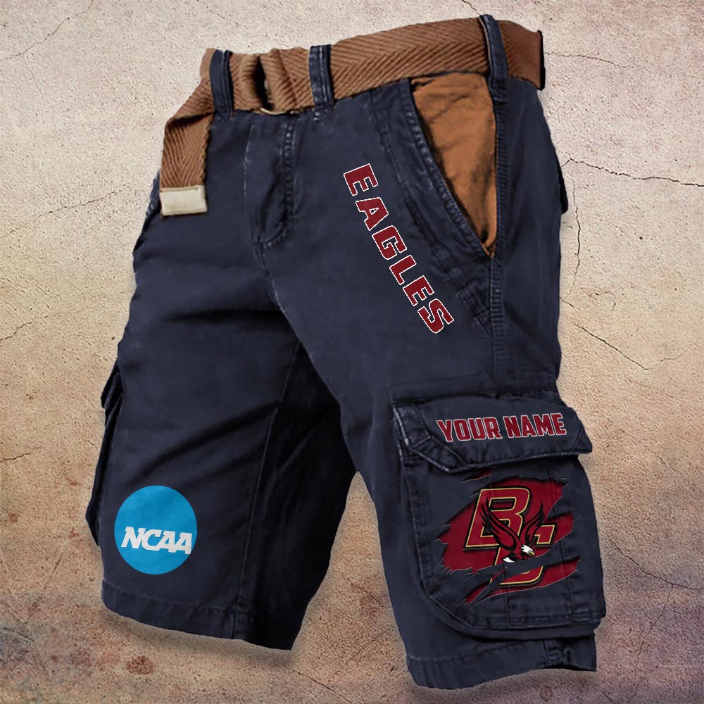 Sportswearmerch Boston College Eagles NCAA Denim Short For Fan