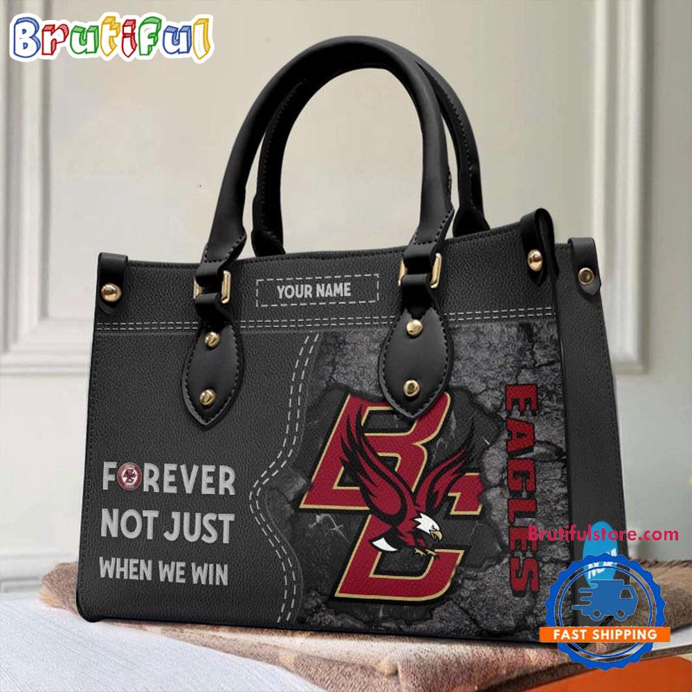 Sportswearmerch Boston College Eagles NCAA Leather Hand Bag For Fan