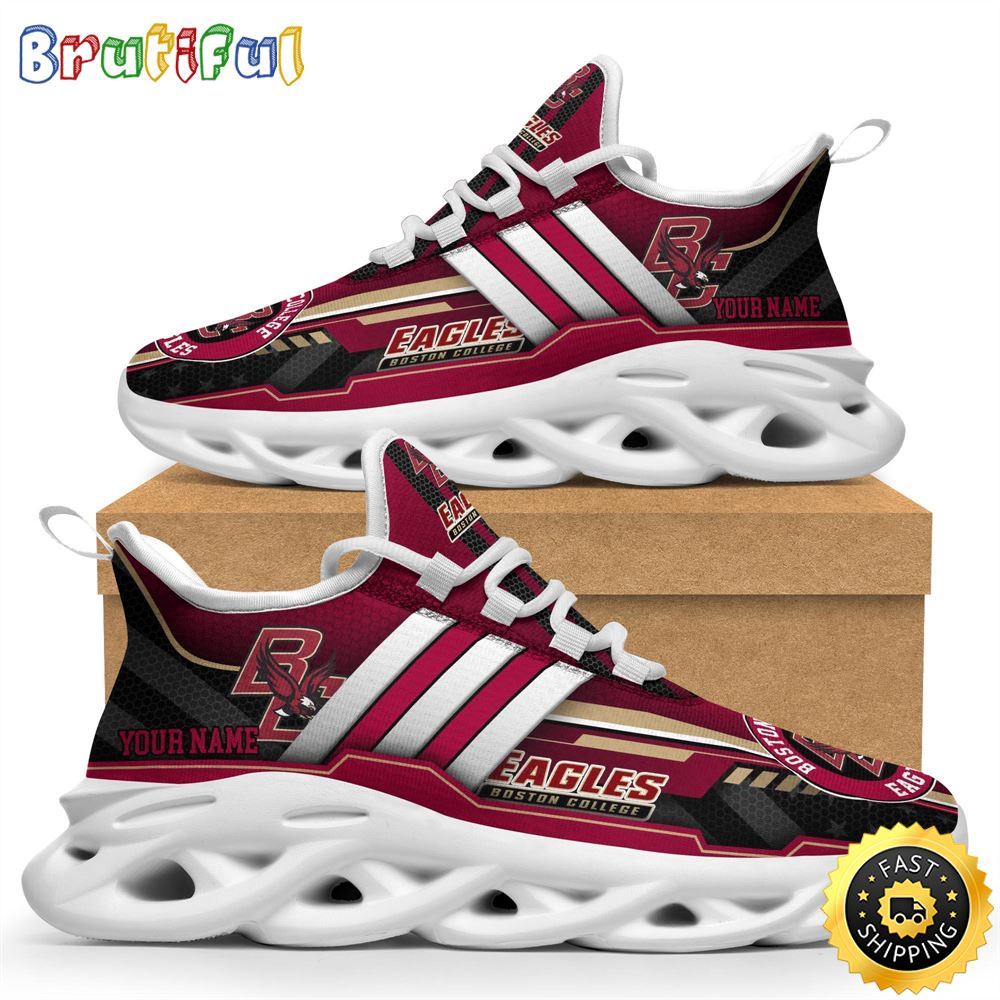 Sportswearmerch Boston College Eagles NCAA Max Soul Shoes Sneakers For Fan