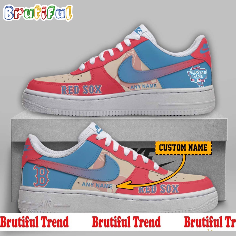 Sportswearmerch Boston Red Sox MLB Air Low-Top Shoes For Men And Women