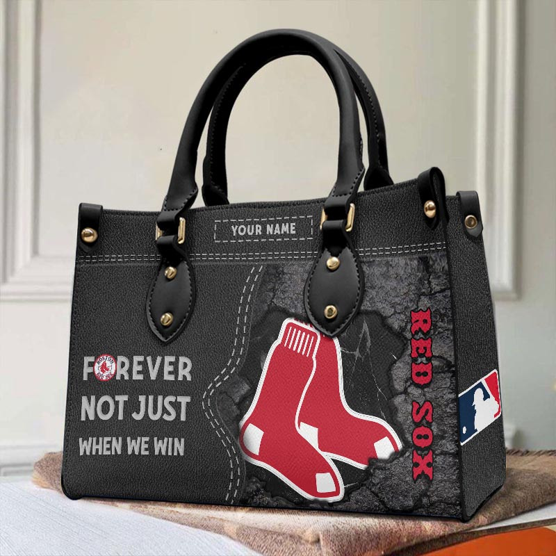Sportswearmerch Boston Red Sox MLB Leather Handbag For Fan
