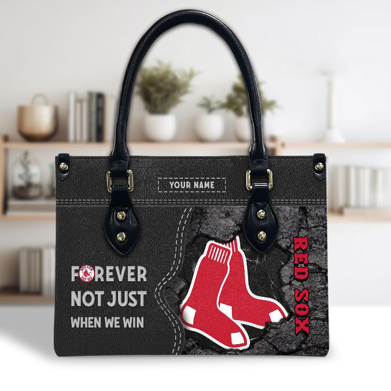 Sportswearmerch Boston Red Sox MLB Leather Handbag For Fan