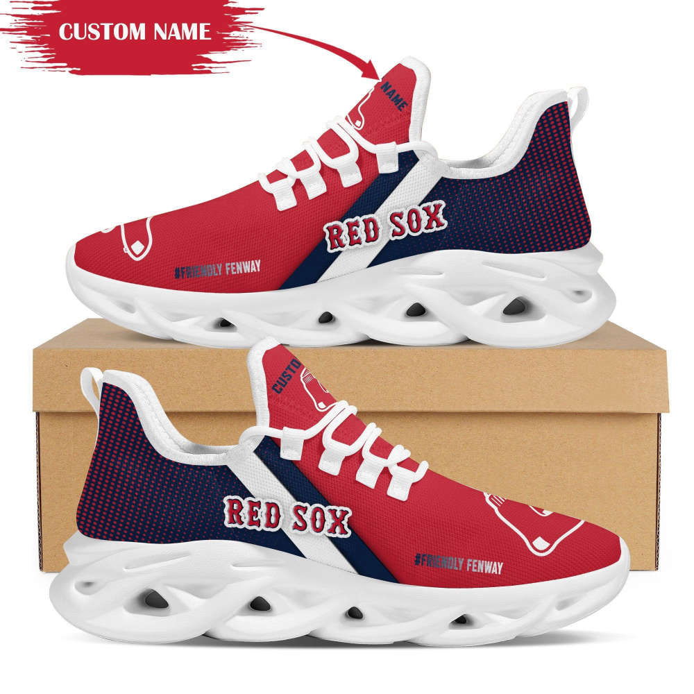Sportswearmerch Boston Red Sox MLB Max Soul Shoes Sneakers For Men And Women