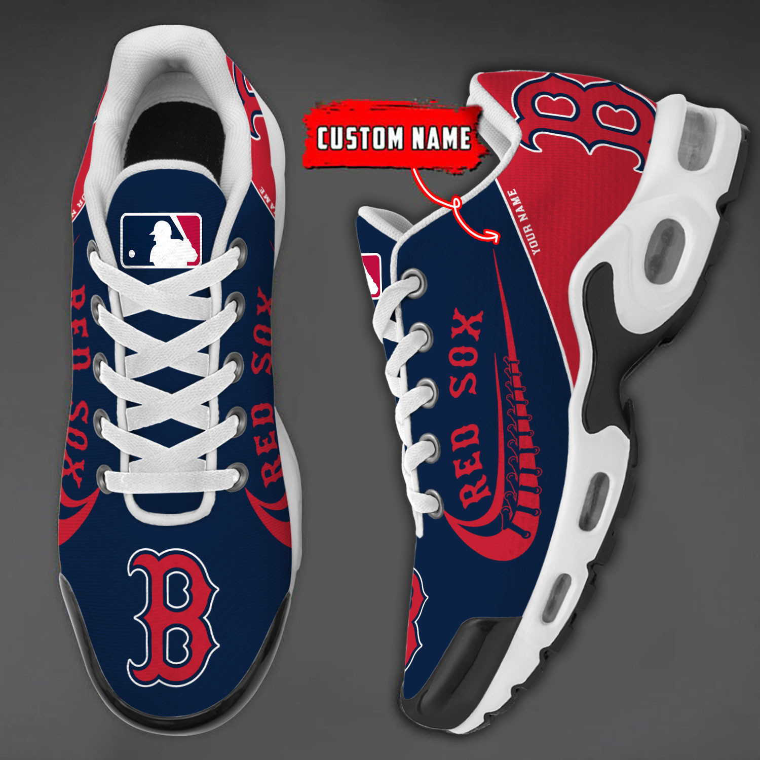 Sportswearmerch Boston Red Sox MLB TN Shoes Sneakers For Men And Women