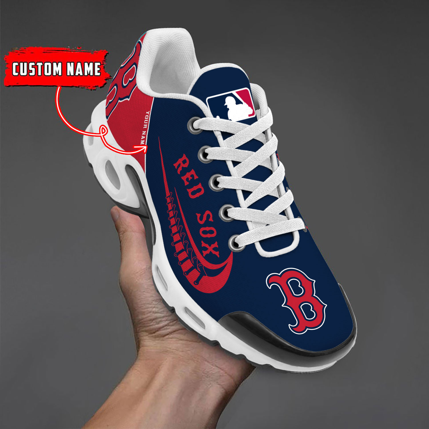 Sportswearmerch Boston Red Sox MLB TN Shoes Sneakers For Men And Women