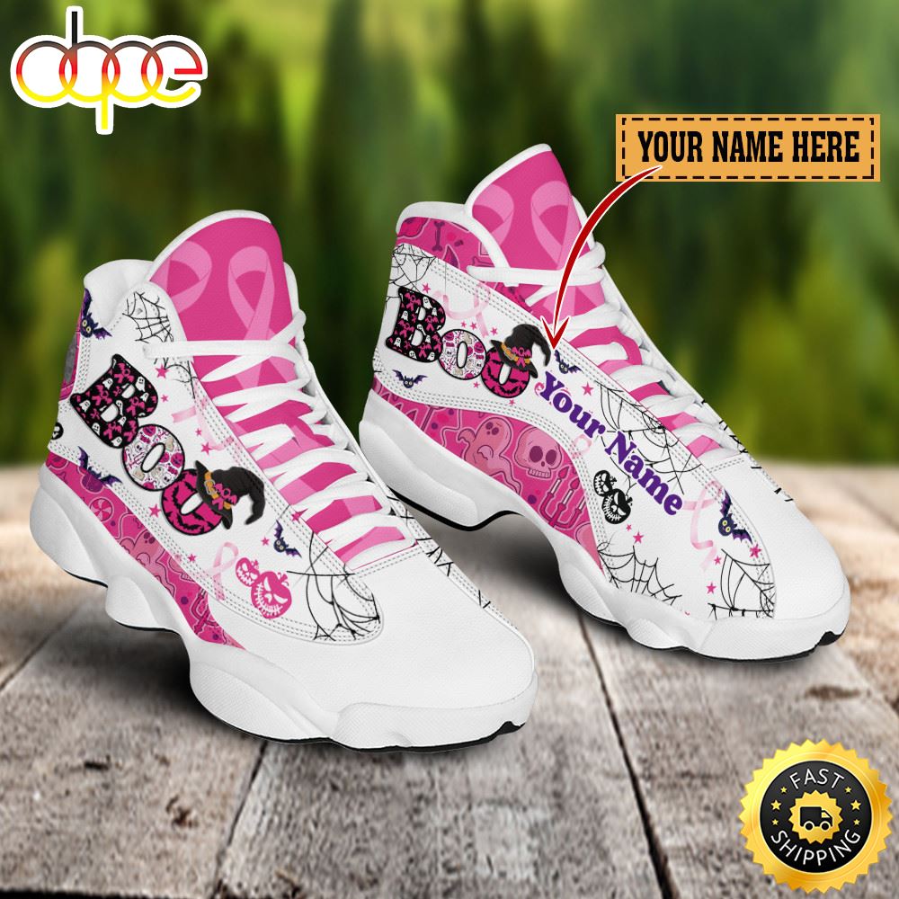 Sportswearmerch Breast Cancer Boo Pink Boots Shoes For Men And Women