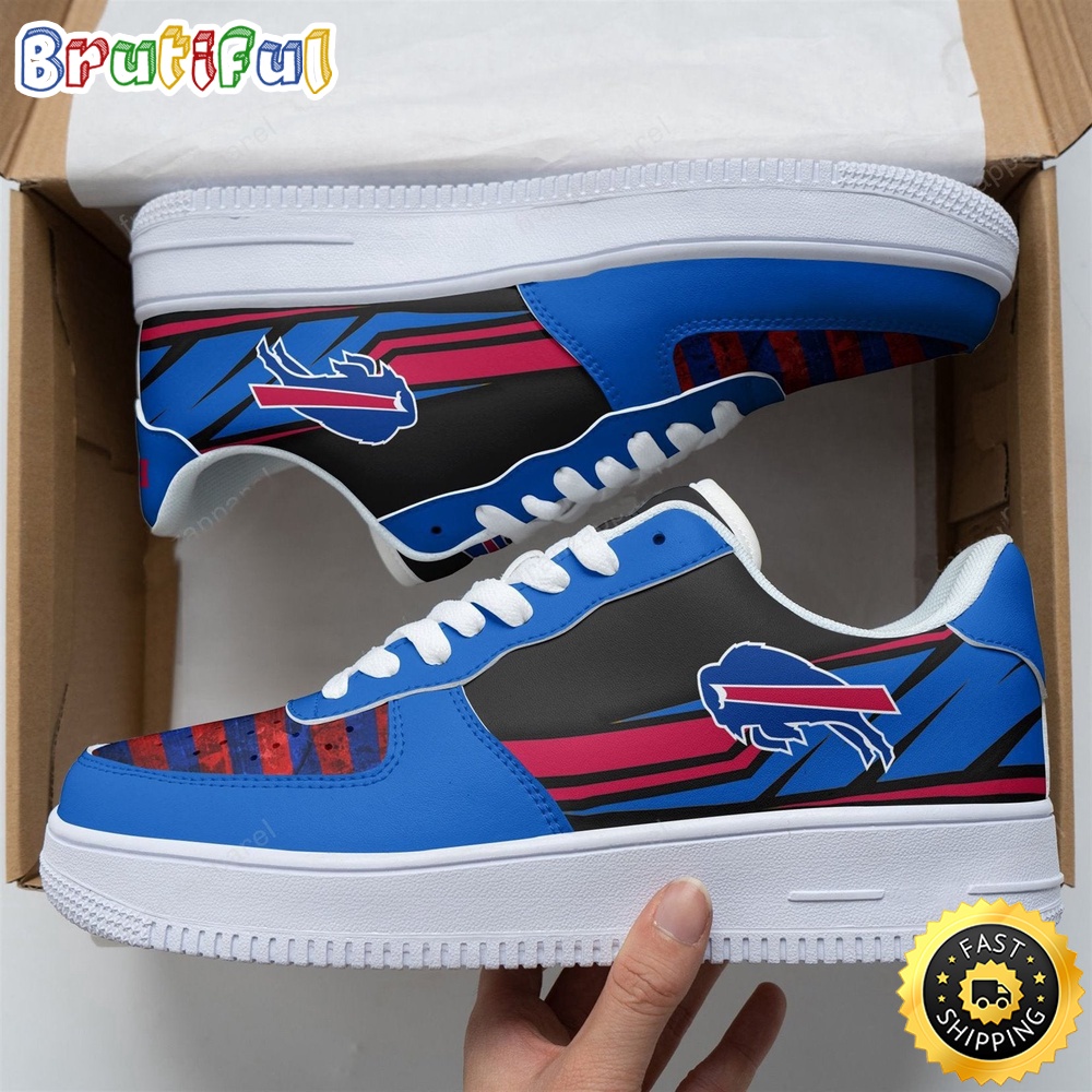 Sportswearmerch Buffalo Bills NFL Air Low-Top Sneakers Shoes For Men And Women