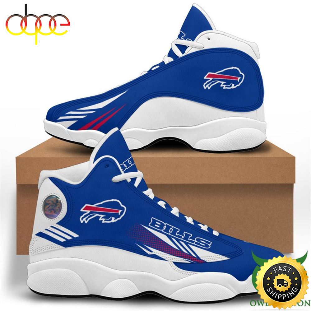 Sportswearmerch Buffalo Bills NFL AJ13 Sneakers Shoes For Men And Women