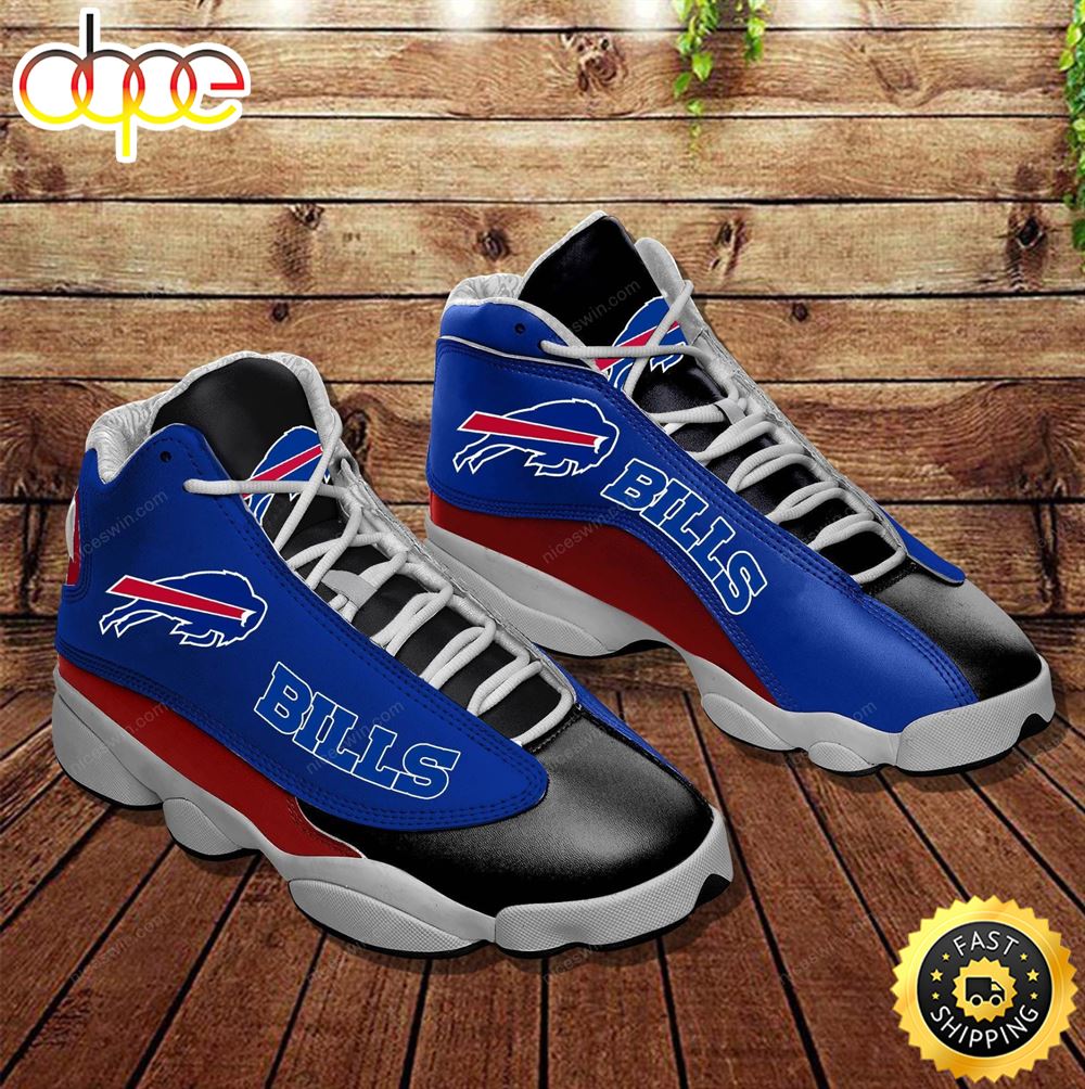 Sportswearmerch Buffalo Bills NFL AJ13 Sneakers Shoes For Men And Women