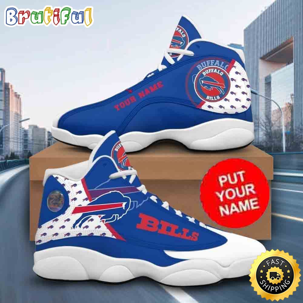 Sportswearmerch Buffalo Bills NFL AJ13 Sneakers Shoes For Men And Women