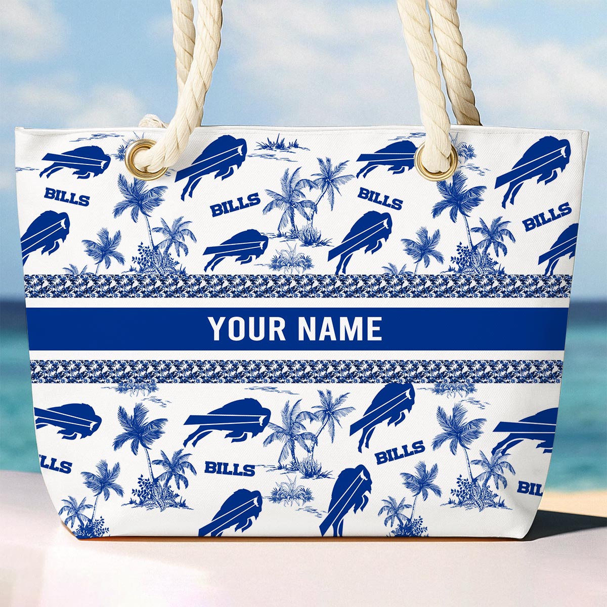 Sportswearmerch Buffalo Bills NFL Beach Bag For Fan