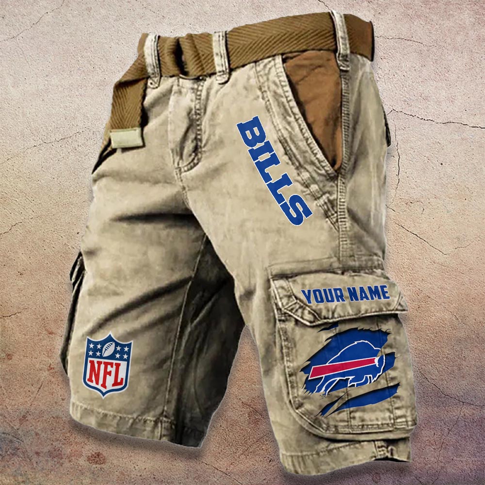 Sportswearmerch Buffalo Bills NFL Denim Short For Fan