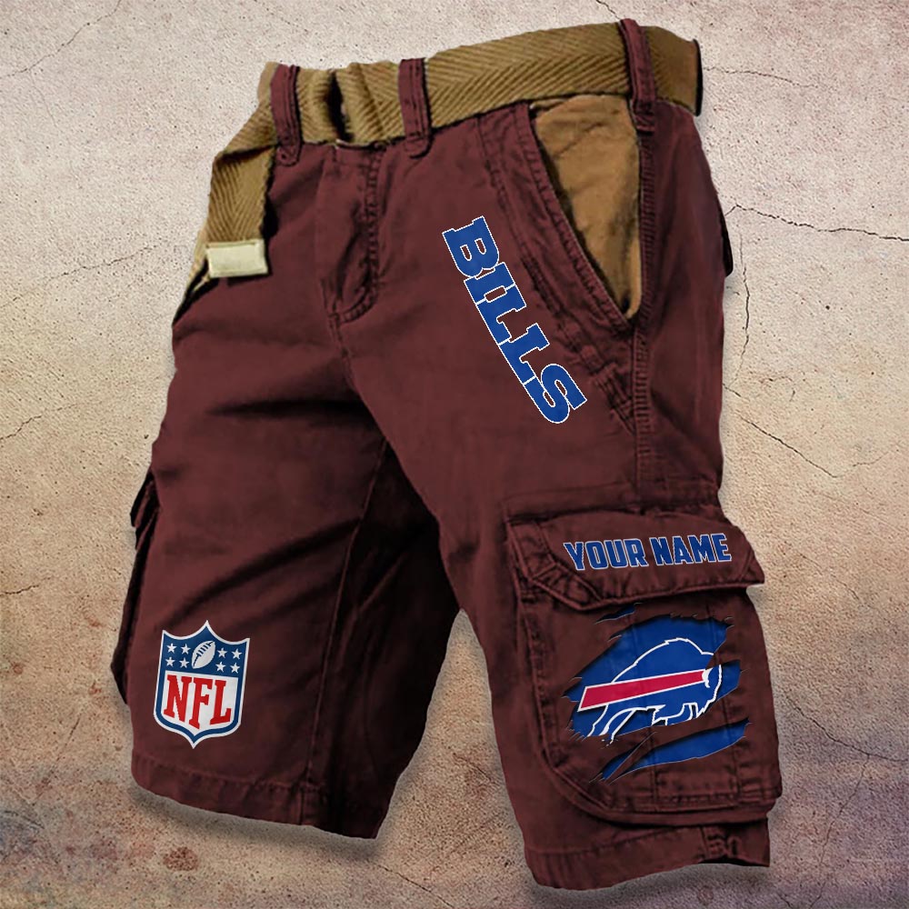 Sportswearmerch Buffalo Bills NFL Denim Short For Fan