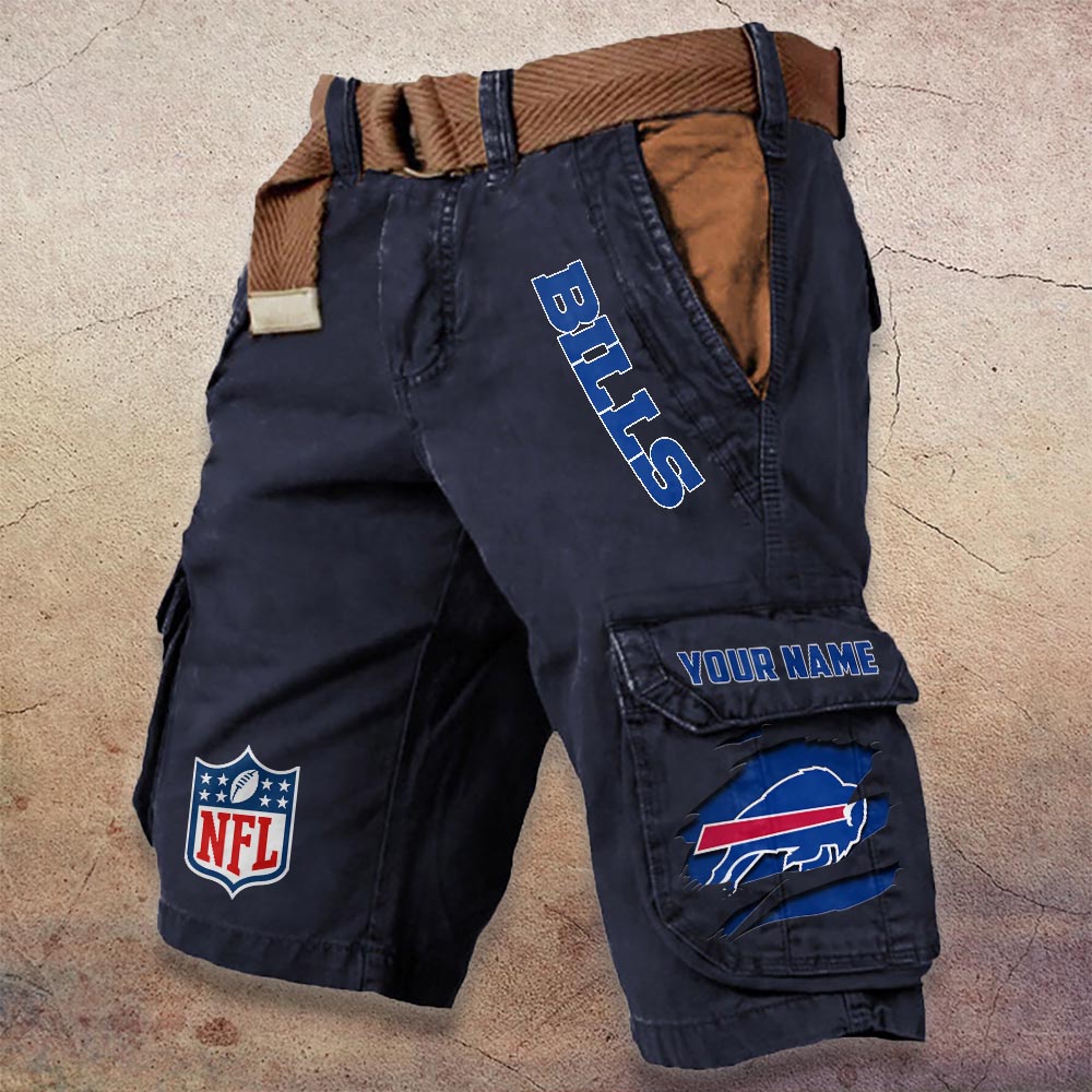 Sportswearmerch Buffalo Bills NFL Denim Short For Fan