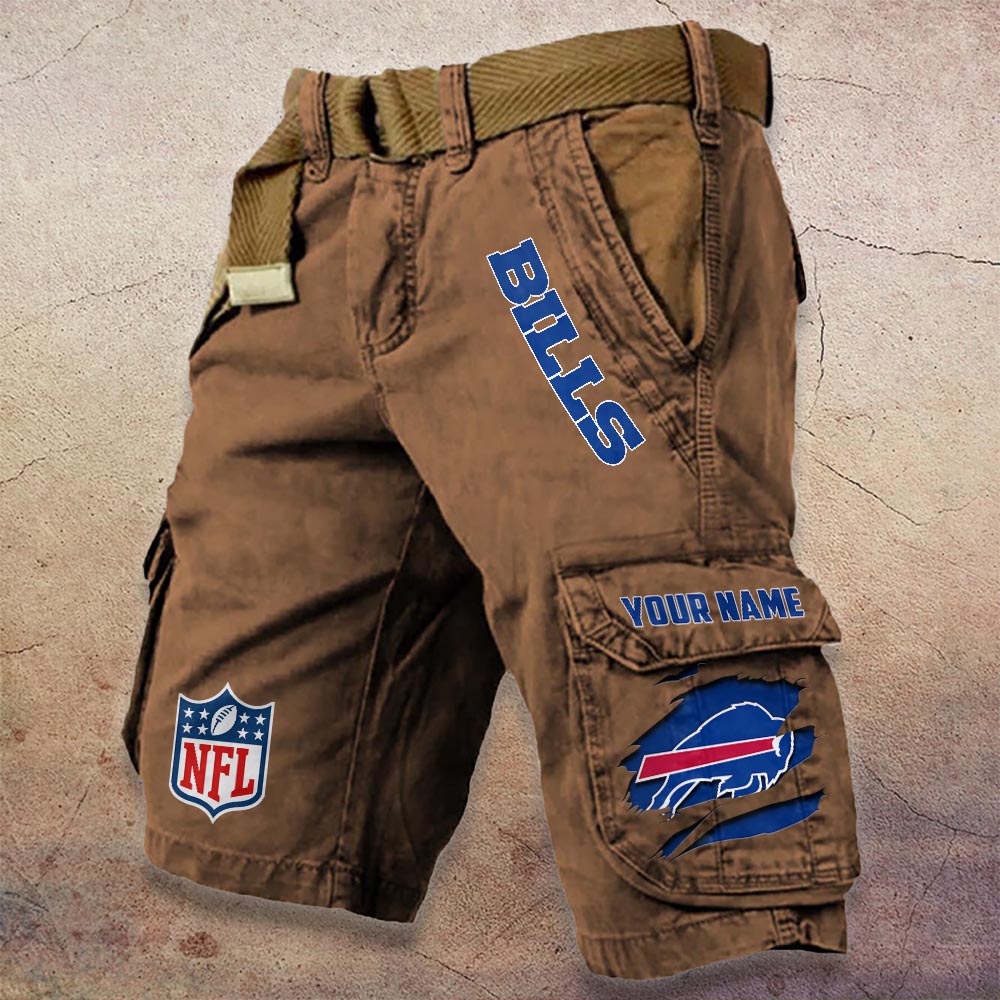 Sportswearmerch Buffalo Bills NFL Denim Short For Fan
