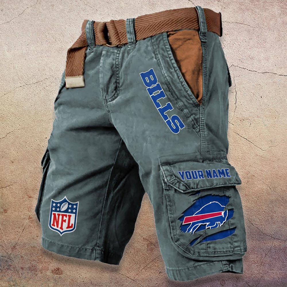 Sportswearmerch Buffalo Bills NFL Denim Short For Fan