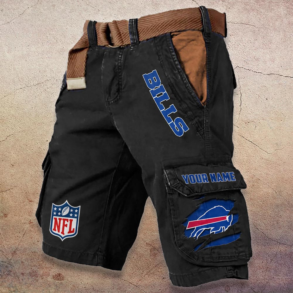 Sportswearmerch Buffalo Bills NFL Denim Short For Fan