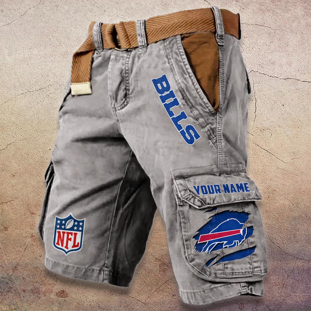 Sportswearmerch Buffalo Bills NFL Denim Short For Fan