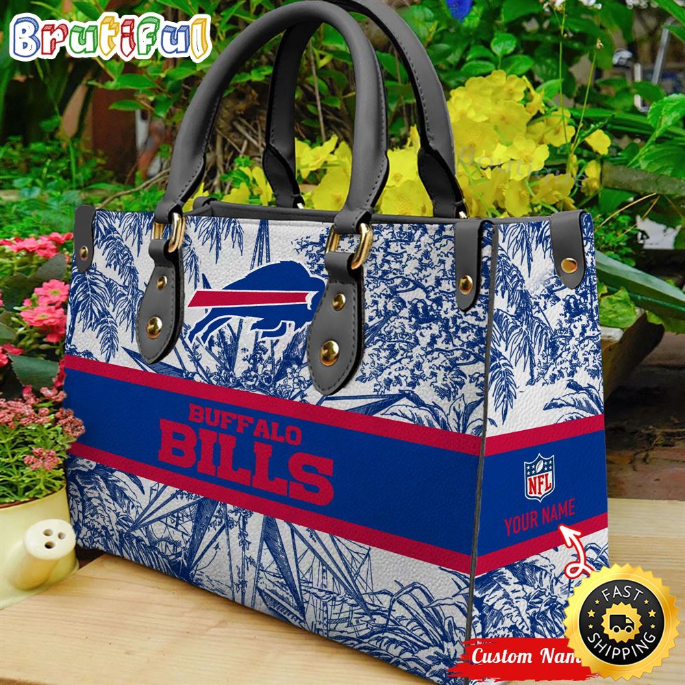 Sportswearmerch Buffalo Bills NFL Leather Handbag For Fan