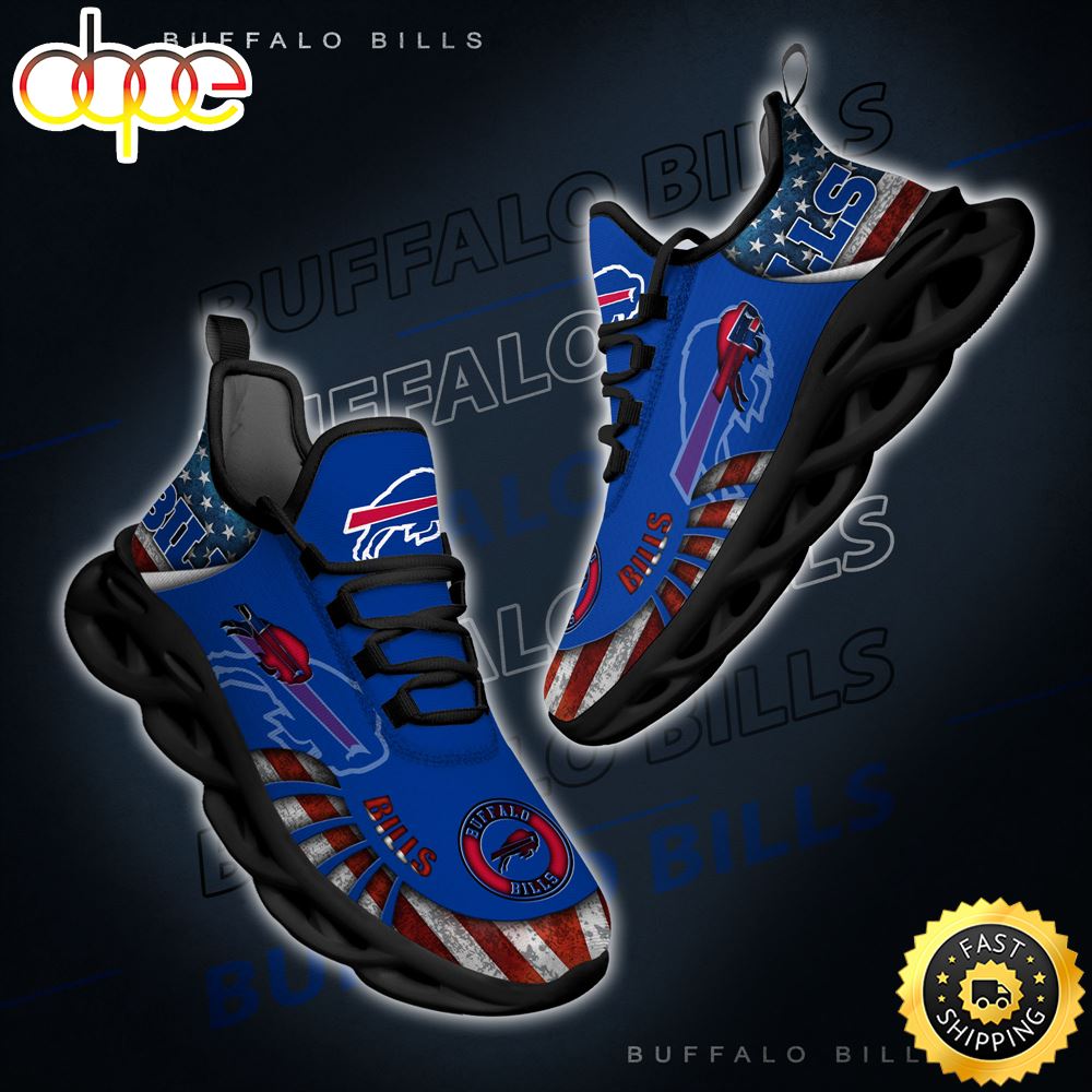 Sportswearmerch Buffalo Bills NFL Max Soul Shoes Sneakers For Men And Women