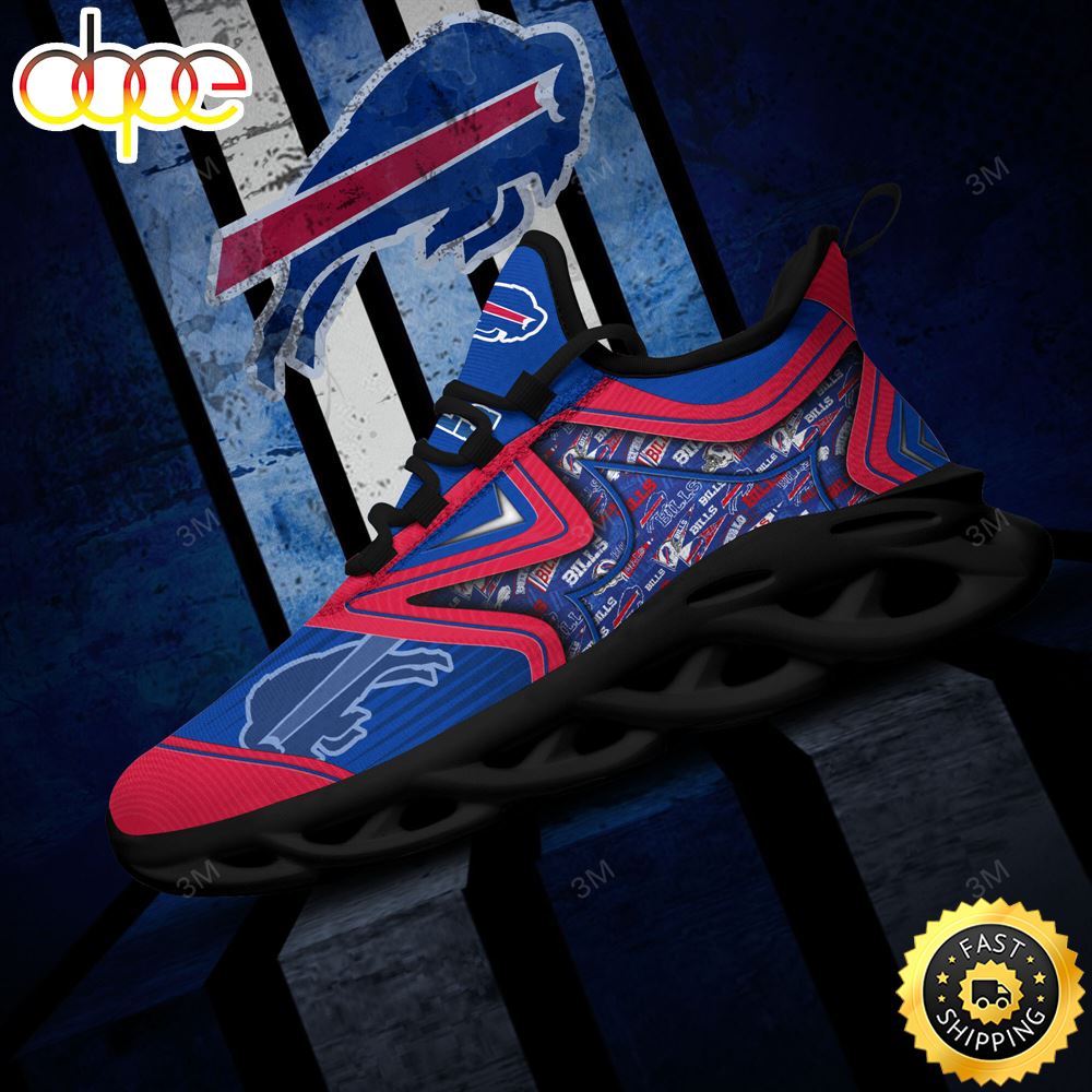 Sportswearmerch Buffalo Bills NFL Max Soul Shoes Sneakers For Men And Women