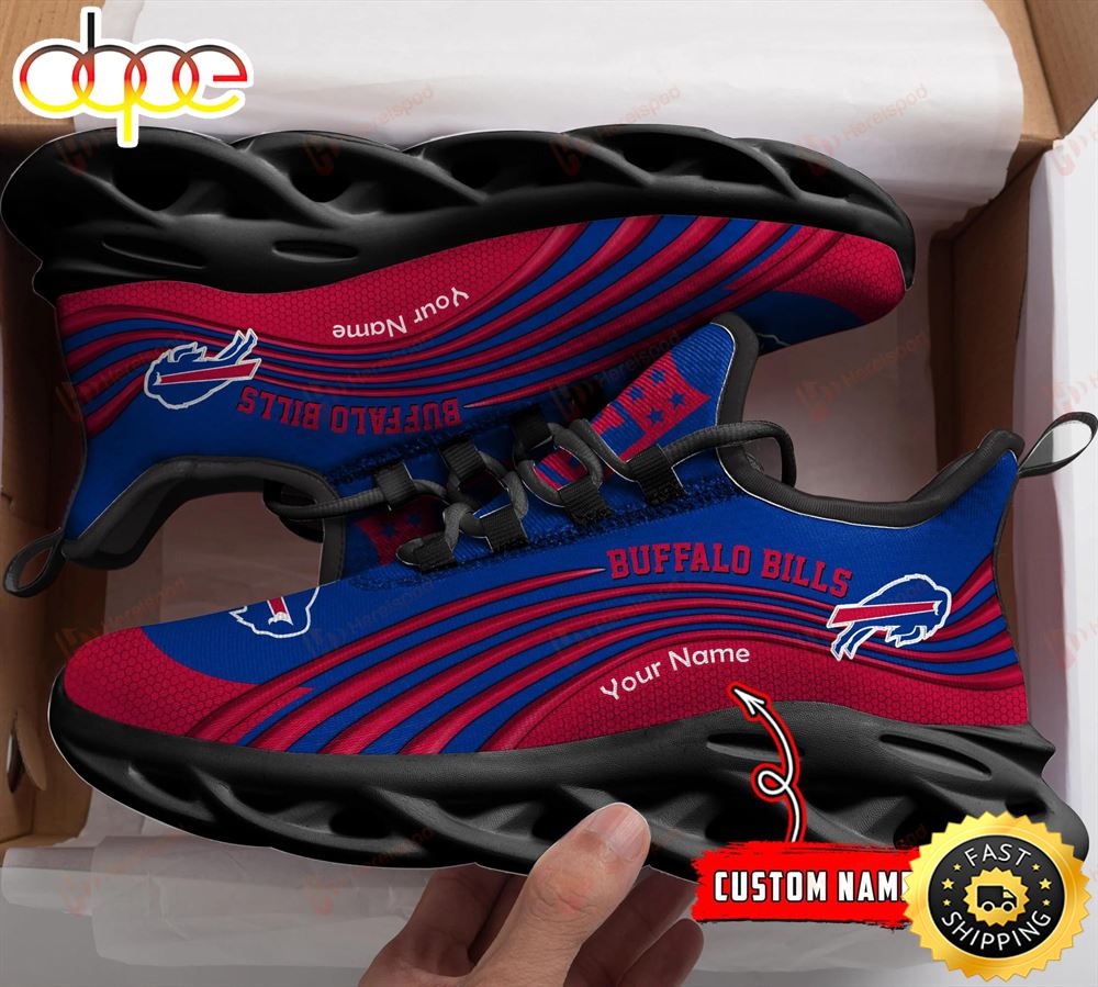 Sportswearmerch Buffalo Bills NFL Personalized Max Soul Shoes Sneakers For Men And Women