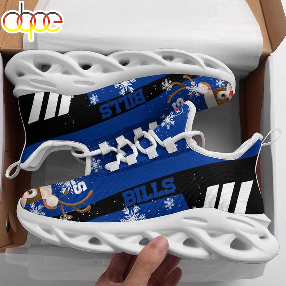 Sportswearmerch Buffalo Bills NFL X-max Reindeer Christmas Max Soul Shoes Sneakers For Men And Women