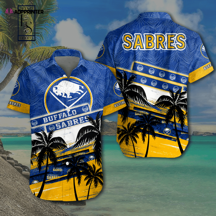 Sportswearmerch Buffalo Sabres NHL Personalized Hawaiian Shirt For Fan