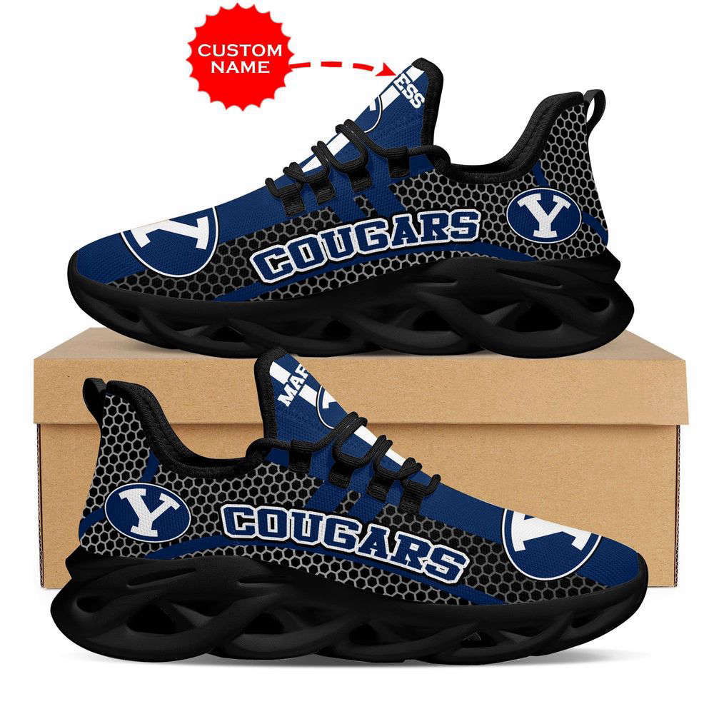Sportswearmerch BYU Cougars NCAA Max Soul Shoes Sneakers For Men And Women