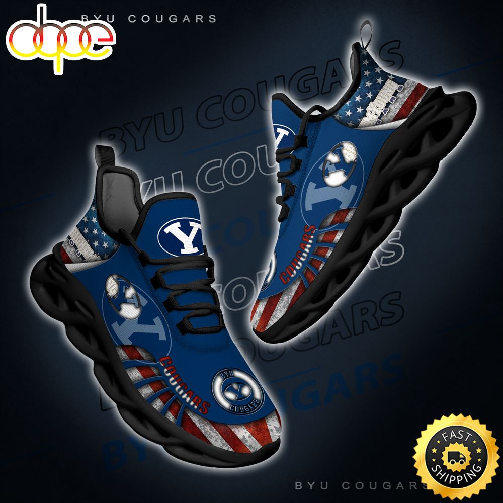 Sportswearmerch BYU Cougars NCAA Max Soul Shoes Sneakers For Men And Women