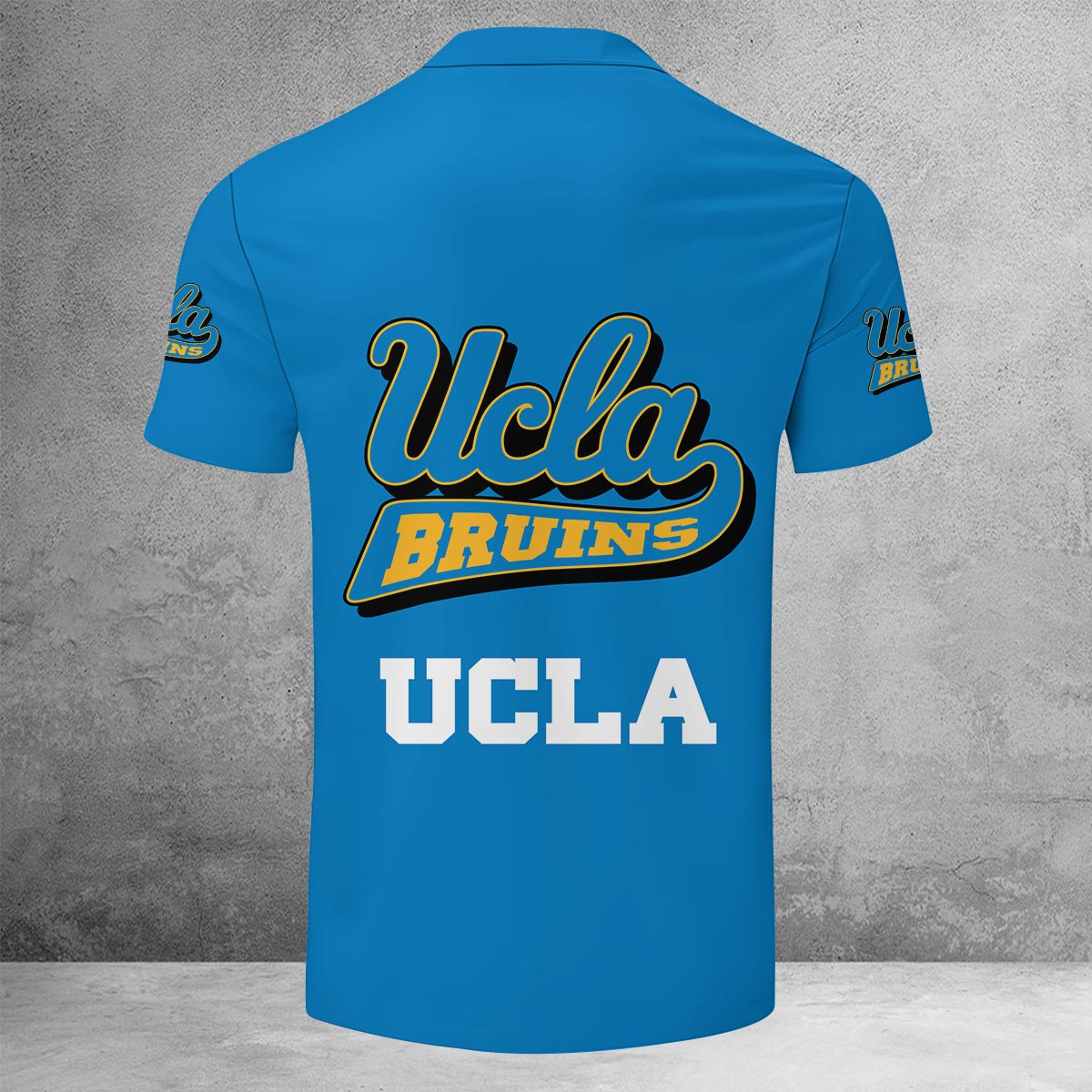 Sportswearmerch California Golden Bears NCAA Lapel Zip Polo Shirt For Fan