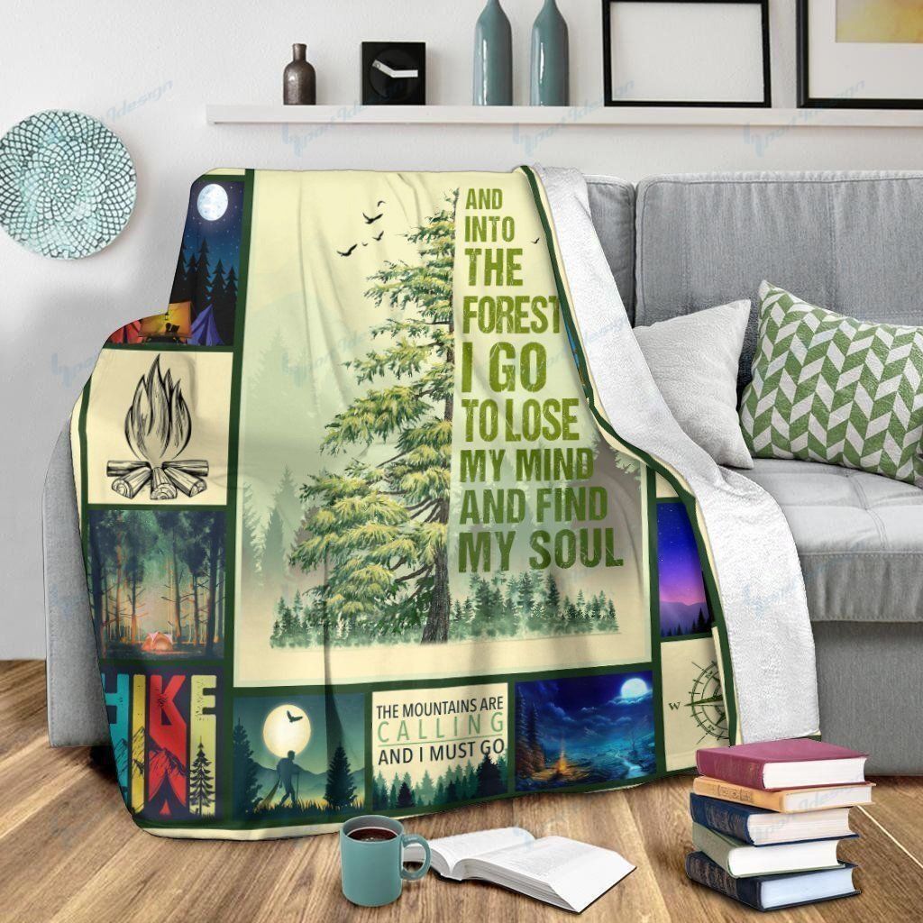 Sportswearmerch Camping Lovers Quilt Blanket Blanket For Fan