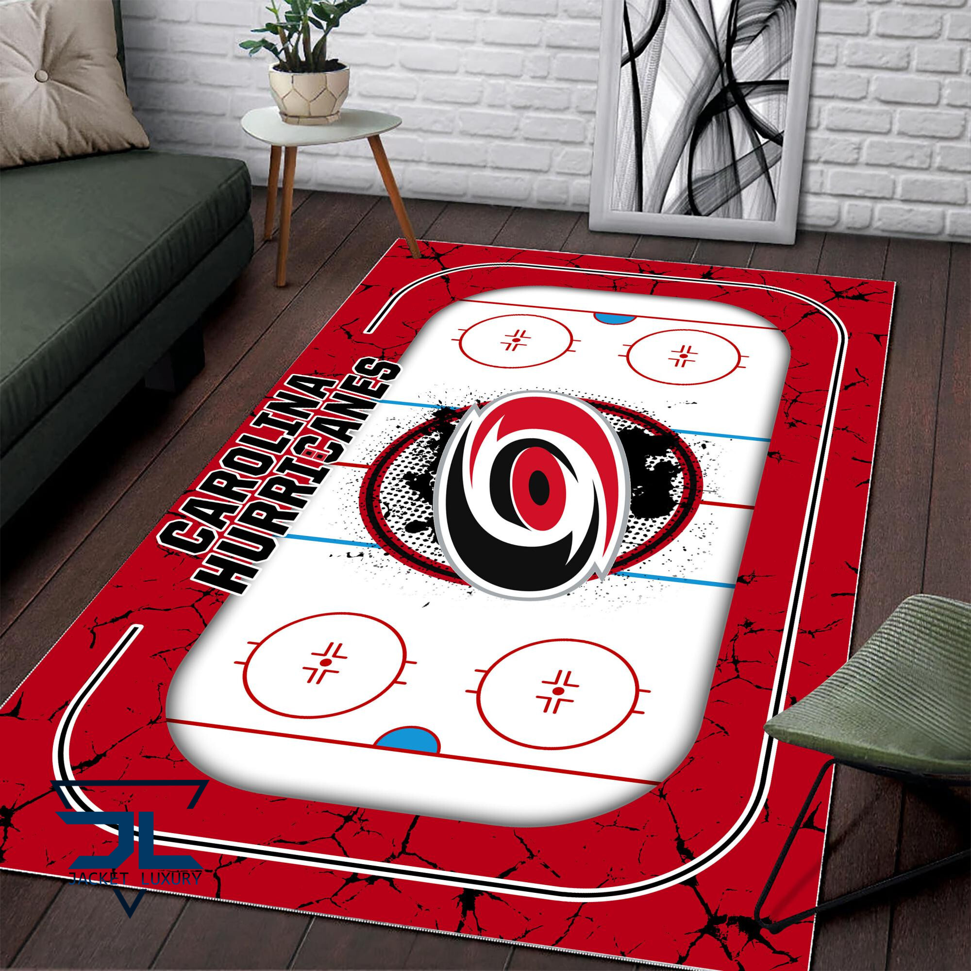 Sportswearmerch Carolina Hurricanes NHL Area Rug For Fan