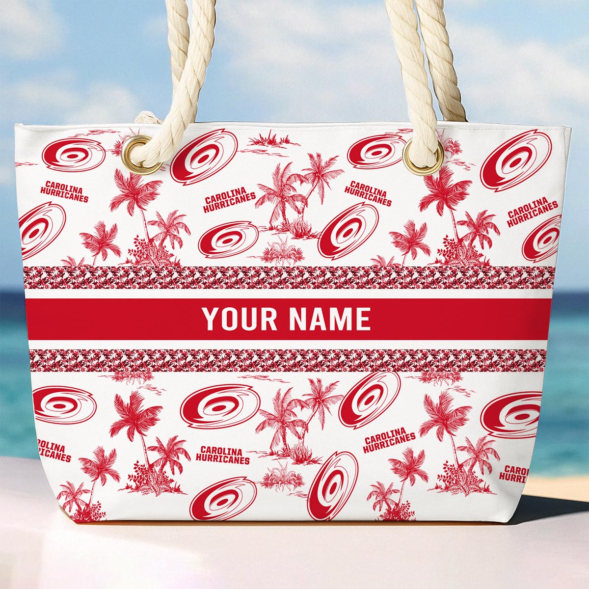 Sportswearmerch Carolina Hurricanes NHL Beach Bag For Fan