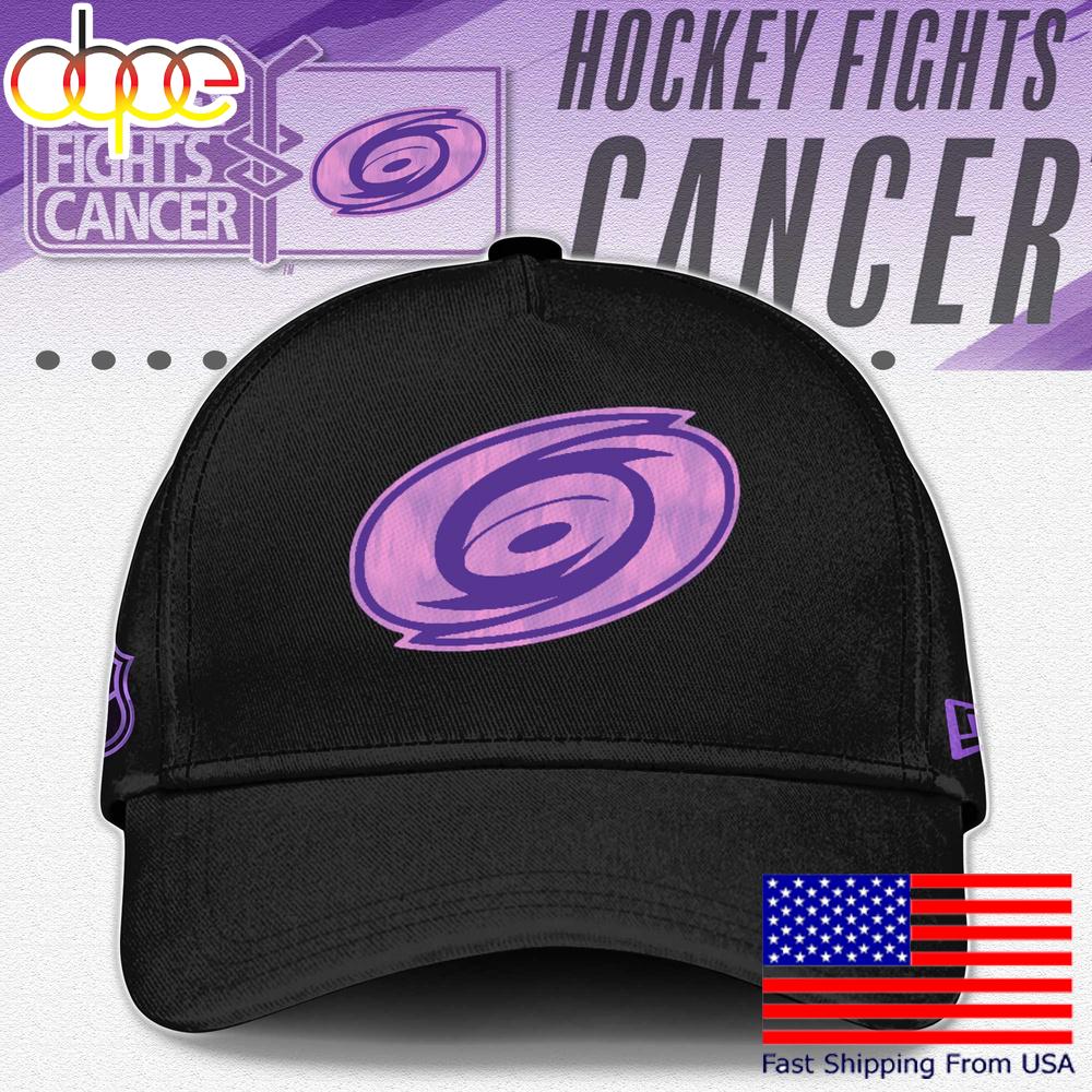 Sportswearmerch Carolina Hurricanes NHL Fight Cancer Classic Cap For Fan