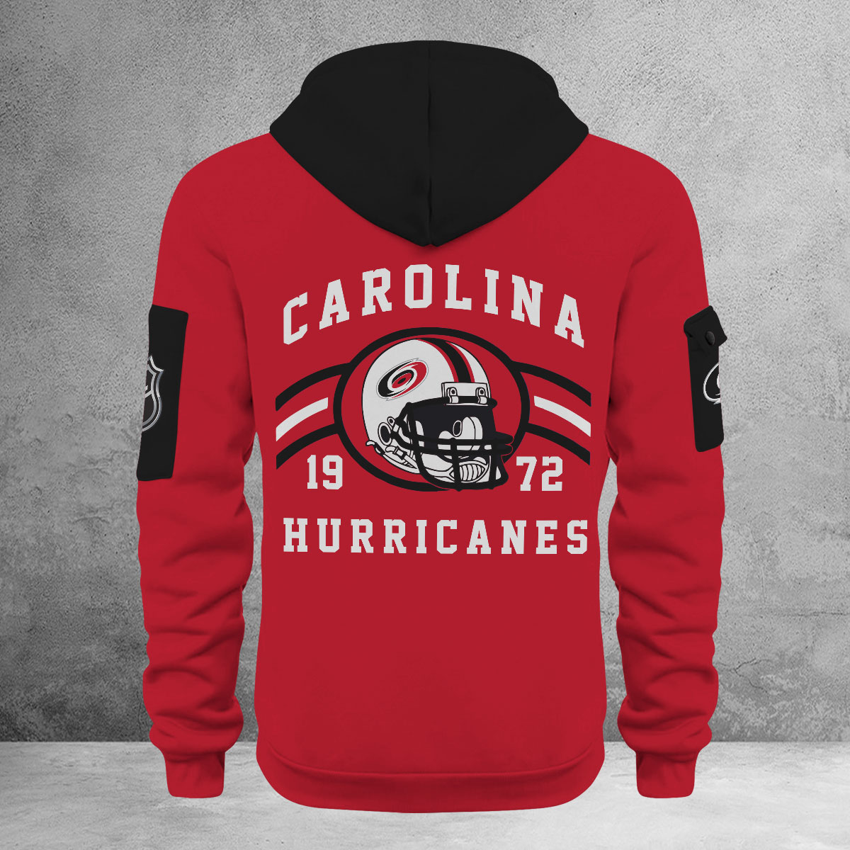 Sportswearmerch Carolina Hurricanes NHL Half Zip Hoodie Personalized For Fan